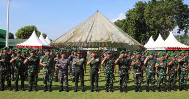 Momen Bersejarah Jenderal TNI Agus Subiyanto : Suatu Kebanggaan Bagi Saya Bisa Kembali Kesini Lagi (Korem 132/Tdl)