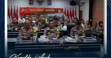 Kapolda Aceh Pimpin Taklimat Akhir Audit Kinerja Itwasda Polda Aceh